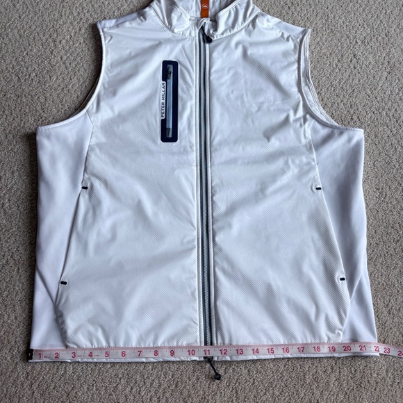 Peter Millar Crown Sport Hyperlight Fuse Hybrid Vest white Large - Picture 10 of 16